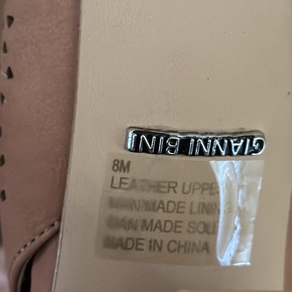 Gianni Bini Women's Toniya Laser-Cut Suede Block 3" Heel Booties Size 8 NWOT - Picture 8 of 9